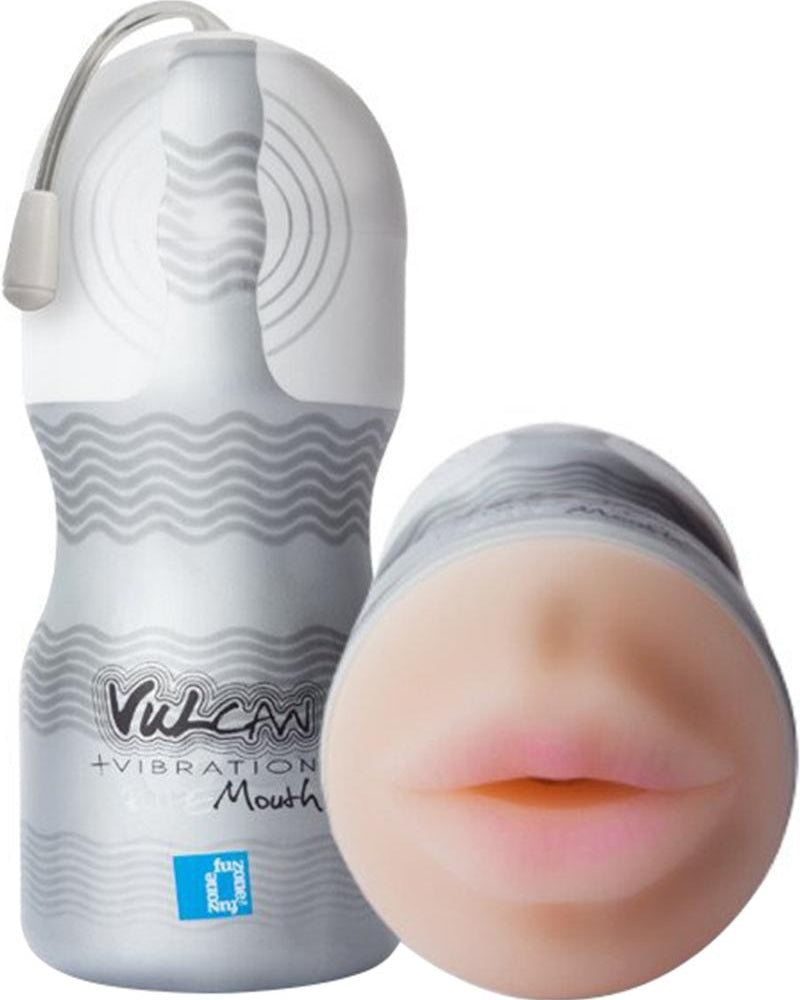 Masturbador masculino con boca madura y vibración Vulcan