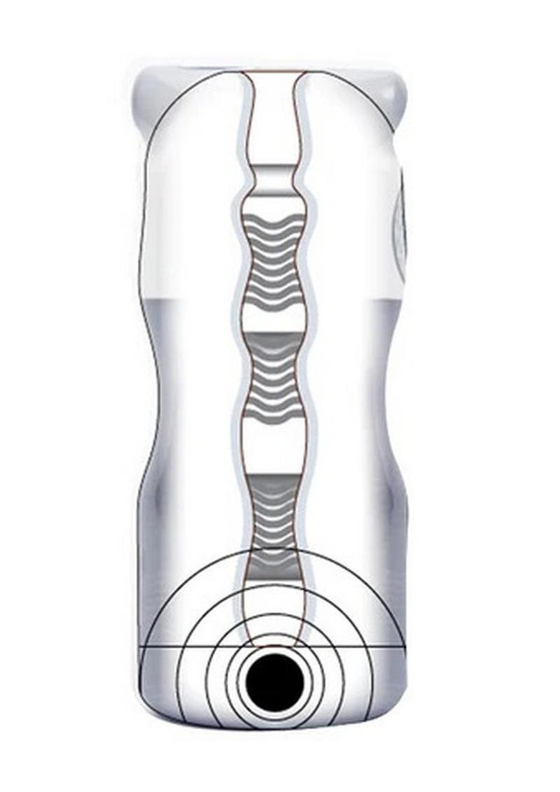 Masturbador masculino con boca madura y vibración Vulcan