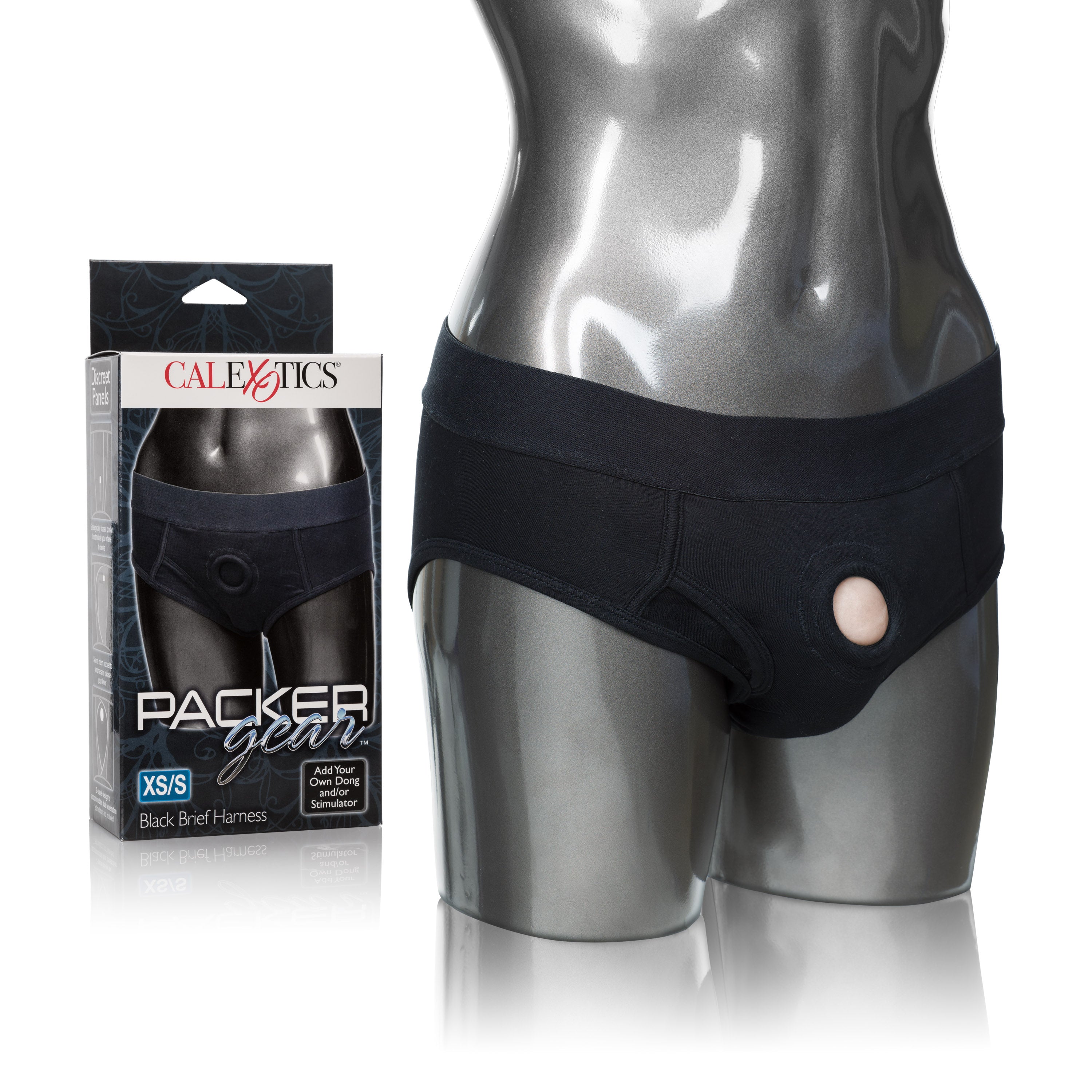 "Packer Gear Brief Harness - Extra Small/small - Black SE1575053"