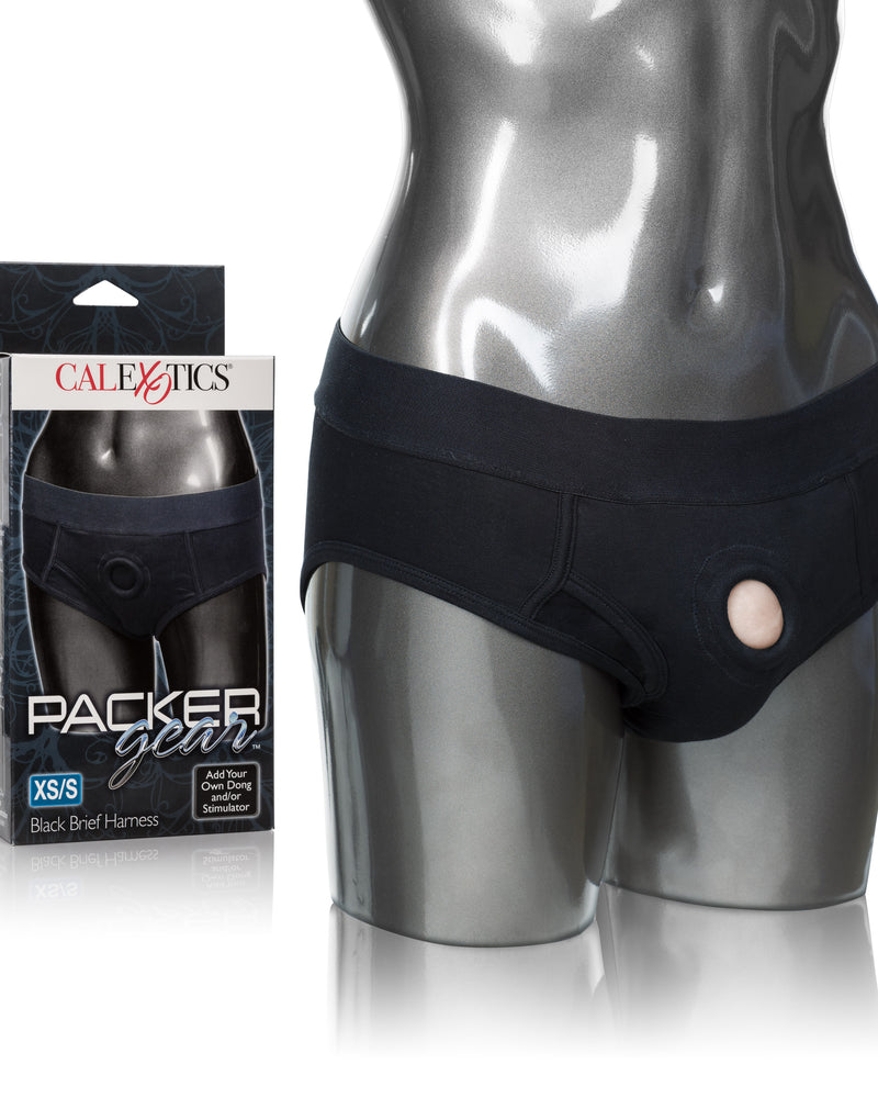 "Packer Gear Brief Harness - Extra Small/small - Black SE1575053"