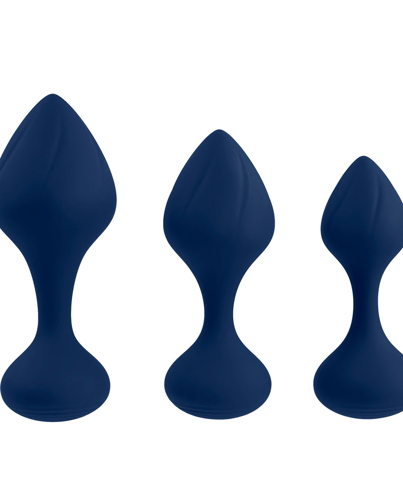 Playboy Pleasure - Tail Trainer - Anal Training Kit - Navy