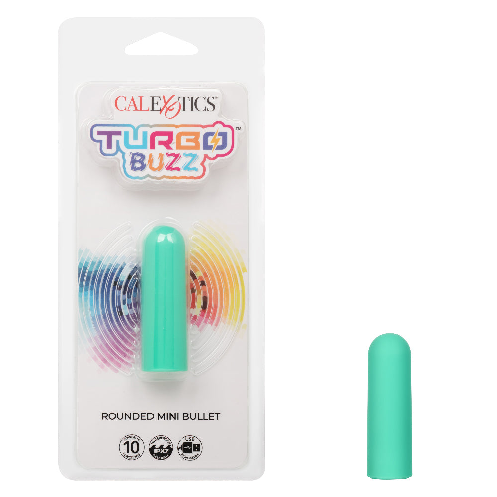 "Turbo Buzz Rounded Mini Bullet - Green SE0061432"