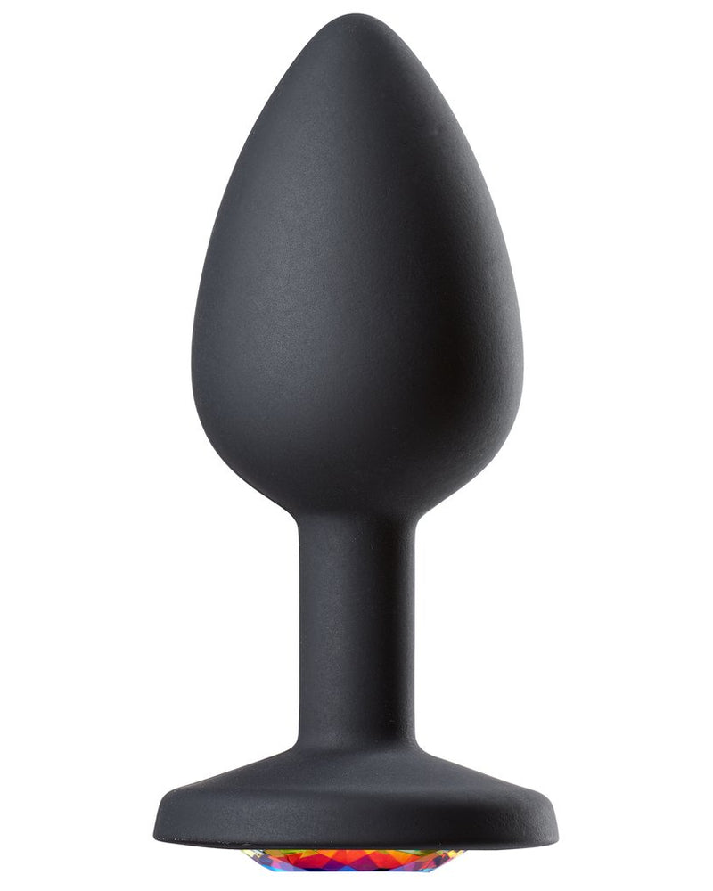 "Cloud 9 Novelties Gems Jeweled Silicone Anal Plug - Small WTC303"