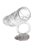 Fantasy X-Tensions Vibrating Super Sleeve - Clear