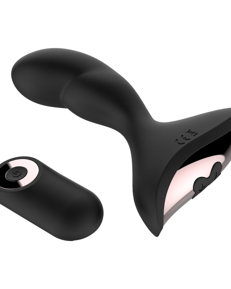 "Gender Fluid Rumble Anal Vibe - Black GFL-4271"