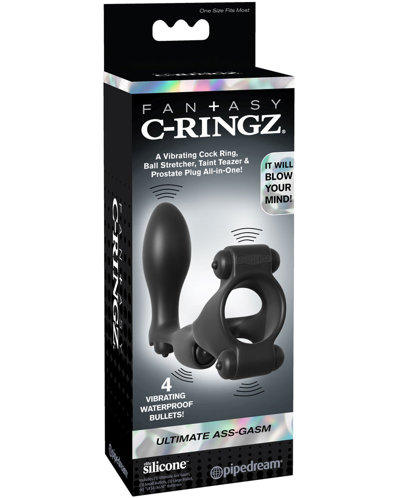 Fantasy C-Ringz Ultimate Ass Gasm - Black