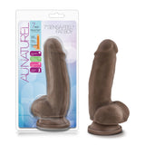 Au Naturel 7 Inch Sensa Feel Fat Boy - Chocolate