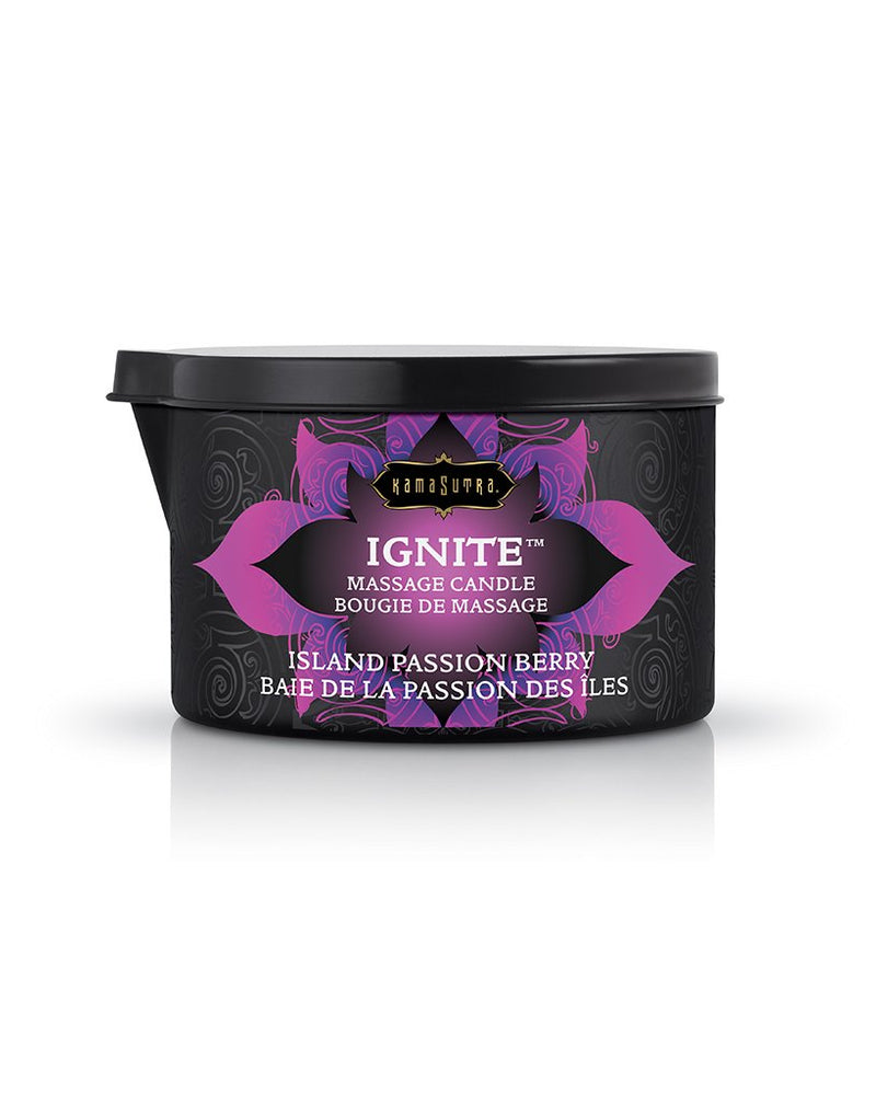 "Ignite Massage Candle - Island Passion Berry - 6 Oz. KS10199"