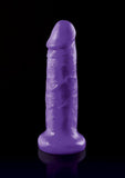 Dillio Chub Dildo Purple 6 Inch