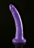 Dillio Realistic Slim Dildo Purple 7 Inches