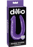 Dillio Double Trouble Dildo Purple