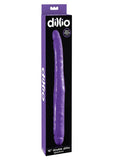 Dillio Double Dillio Dong Purple 16 Inches