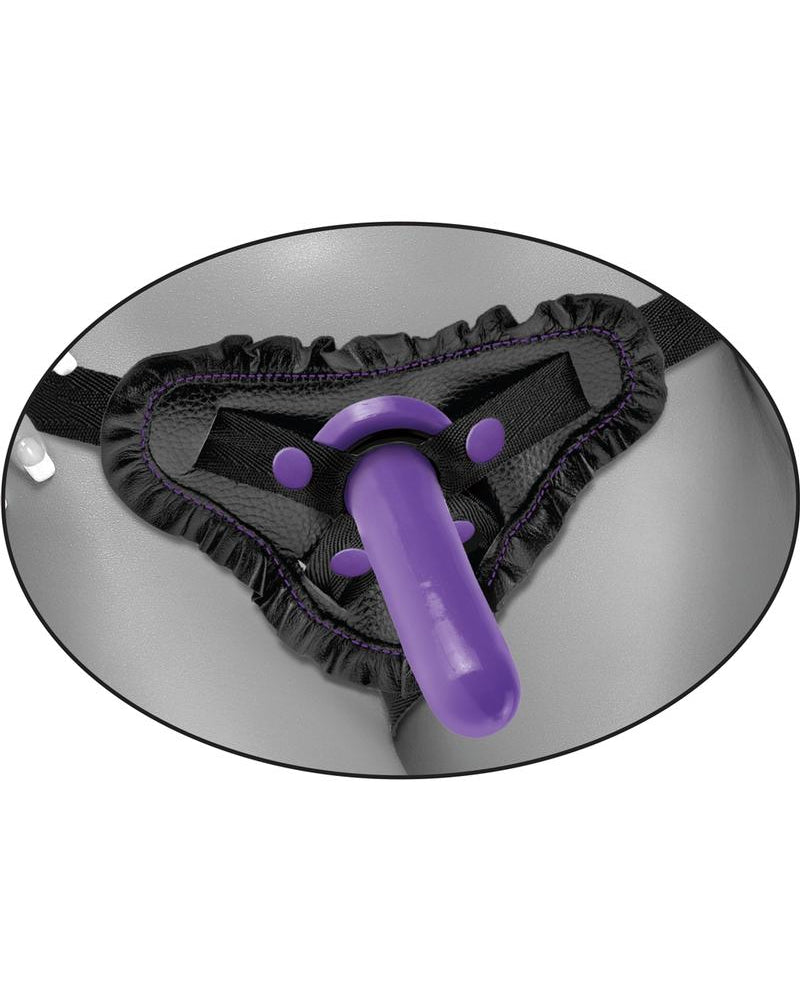 Dillio Fancy Fit Strap-On Harness Purple