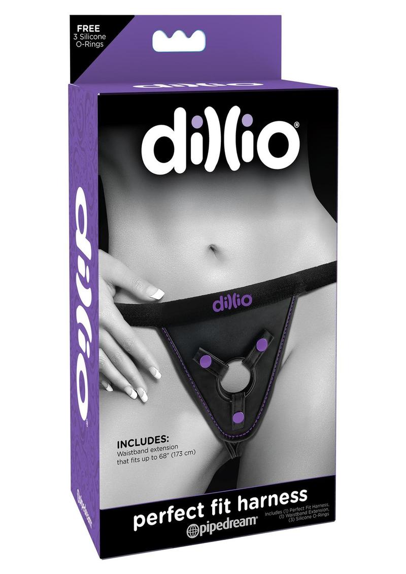 Dillio Perfect Fit Strap-On Harness Purple