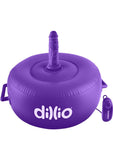 Dillio Vibrating Inflatable Hot Seat Kit Purple