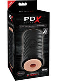 PDX Elite Sure Grip Silicone Stroker Masturbator Black