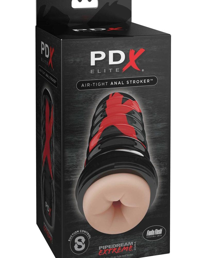 PDX Elite Air Tight Anal Stroker Masturbator Flesh