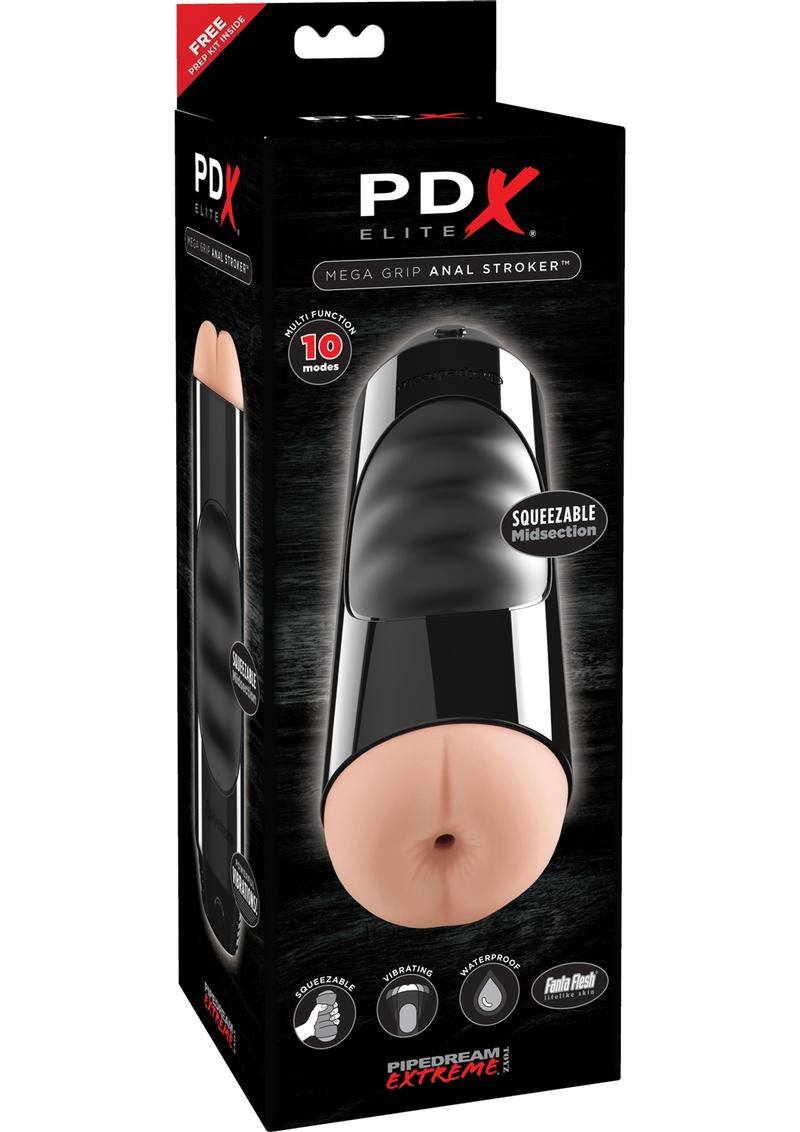 PDX Elite Mega Grip Anal Stroker Masturbator Waterproof