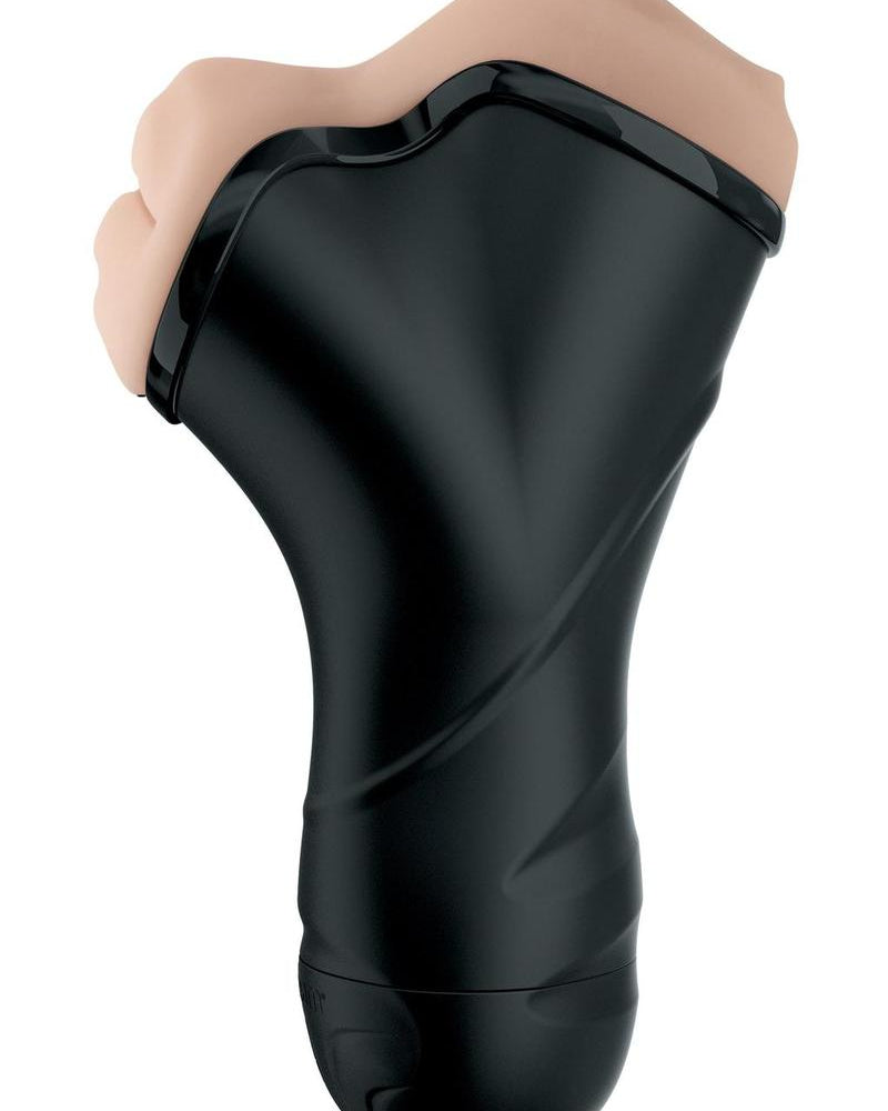 PDX Elite Double Penetration Vibrating Stroker
