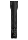 PDX Elite Roto-Teazer Vibrating Silicone Masturbator Waterproof Black