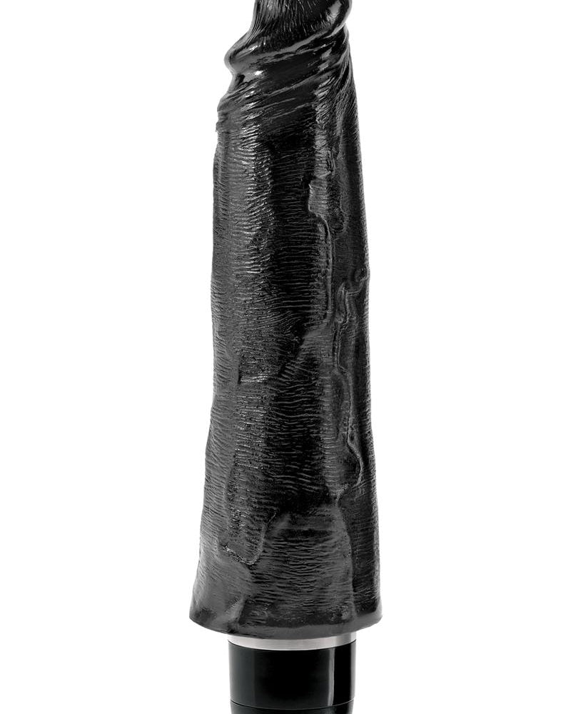 King Cock vibrador rígido negro