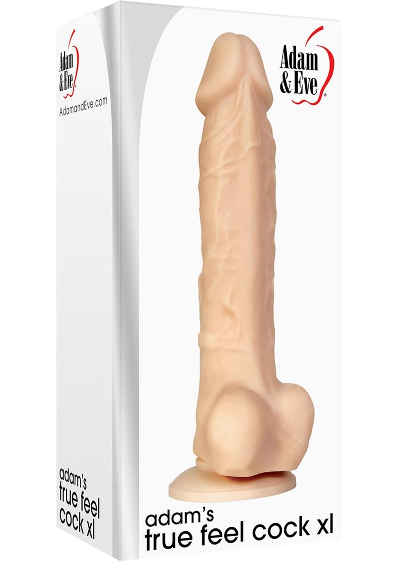 Adam and Eve - Adam`s True Feel Dildo Waterproof - Flesh