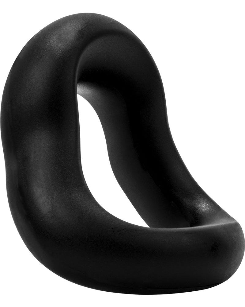 SwingO Curve Silicone Cockring Black