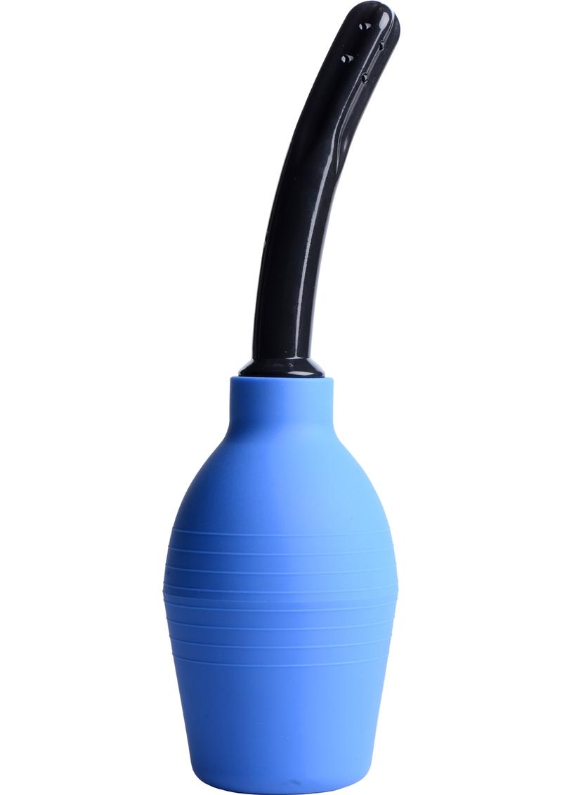 Clean Stream Premium One Way Valve Enema Bulb Blue 300 Millilliter