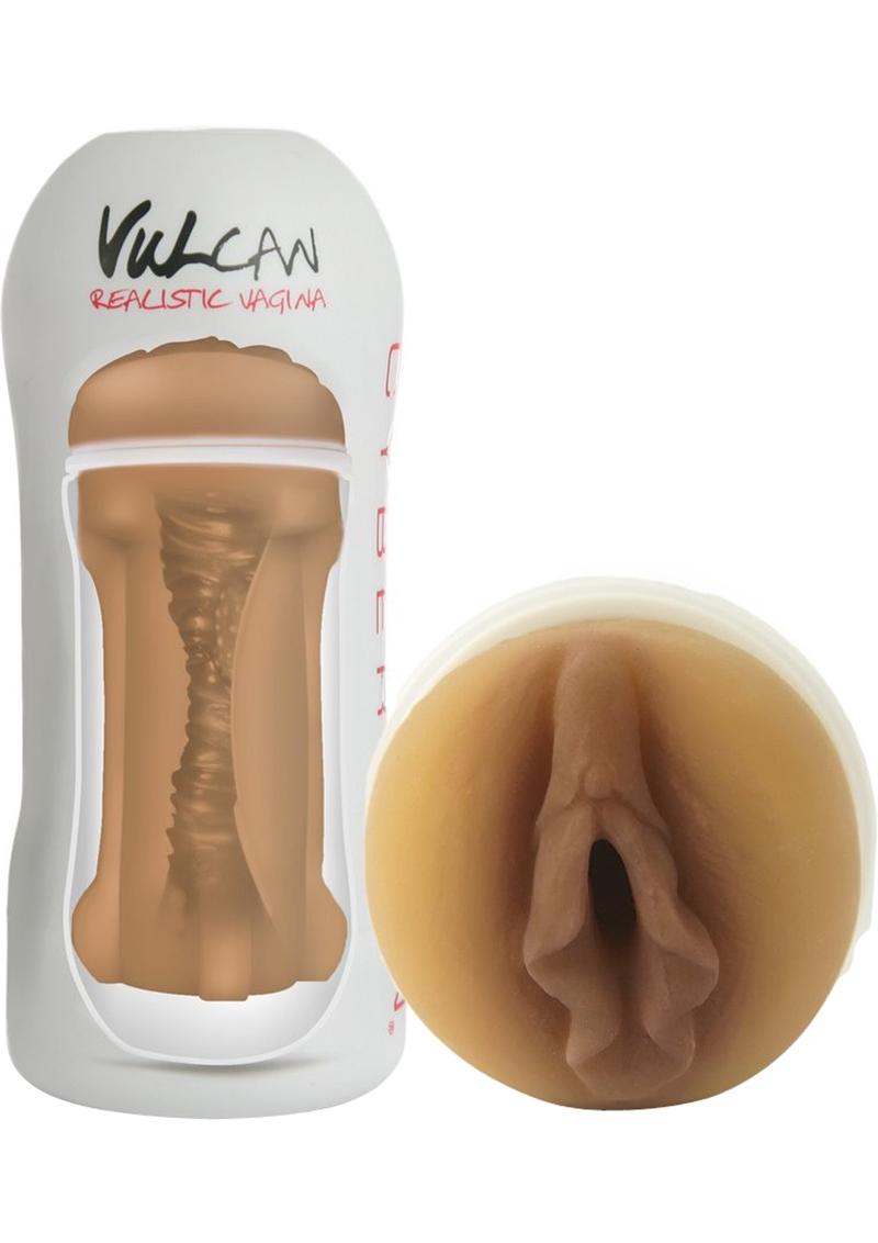 Cyberskin Vulcan Realista Vagina Stroker Moca