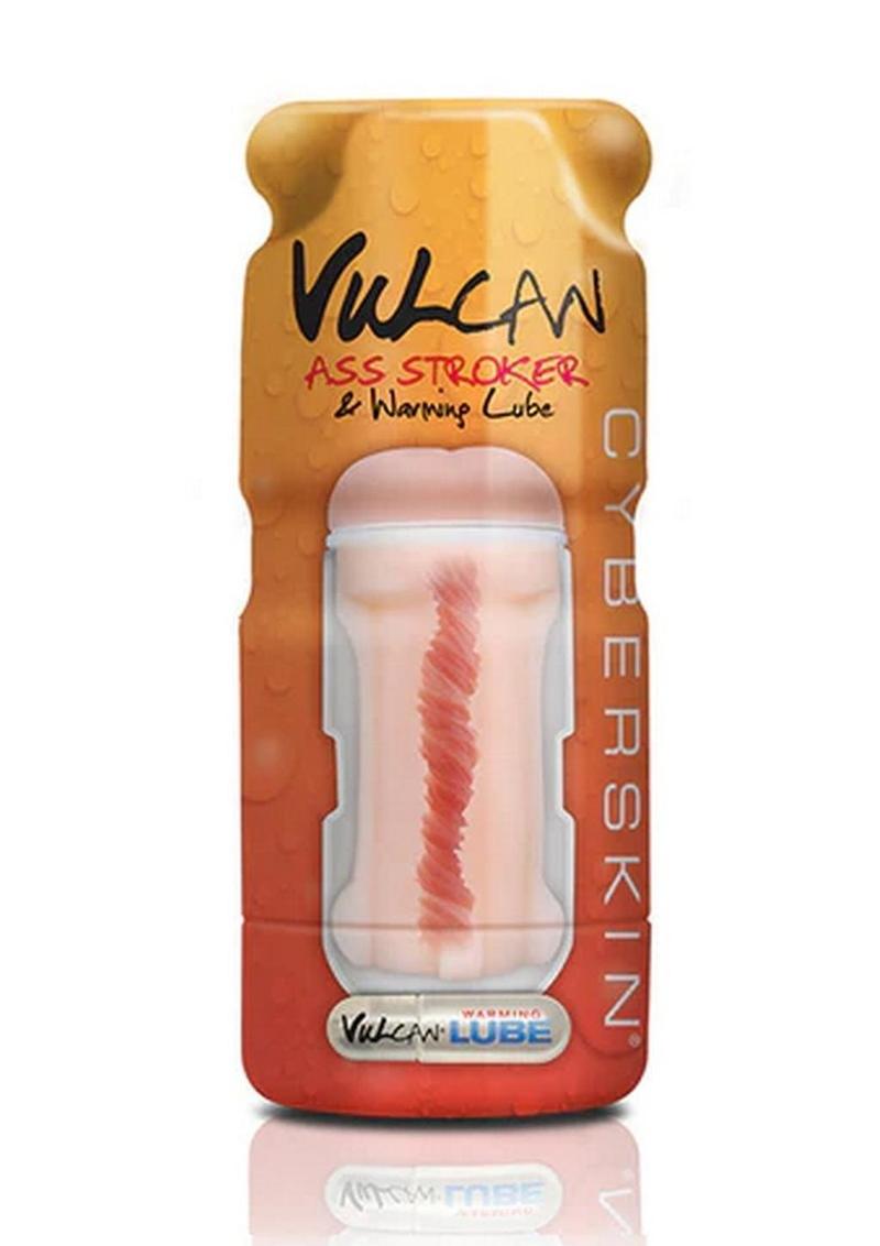 Cyberskin Vulcan Ass Stroker and Lube