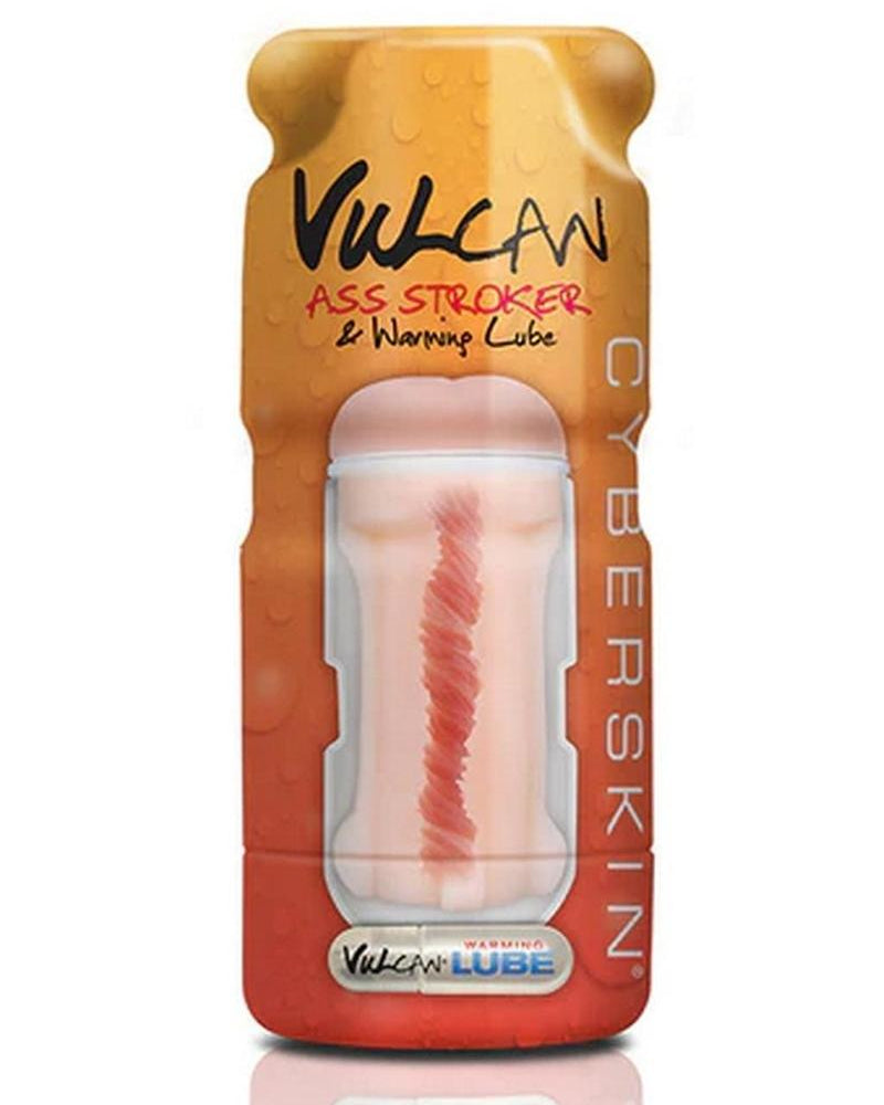 Cyberskin Vulcan Ass Stroker and Lube