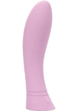 Vibrador recargable Luxe Touch Sensitive de silicona resistente al agua en color rosa