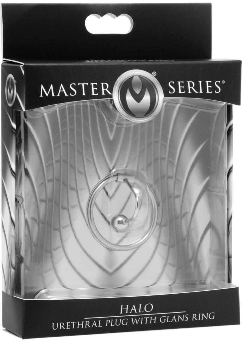 Tapón uretral con anillo para glande Master Series Halo