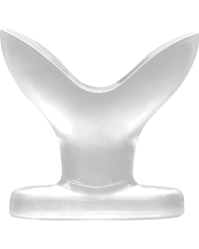 Master Series Anchored Clear Anal Plug