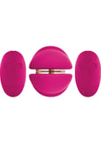 Vibrador para niñas con control remoto con cable de silicona Shi/Shi Union, color rosa