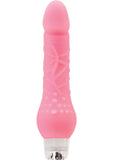 Firefly Vibrating Massager Glow In The Dark Silicone Vibe Waterproof Pink 8 Inch