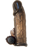 Maxx Gear Vibrating Penis Extender Black