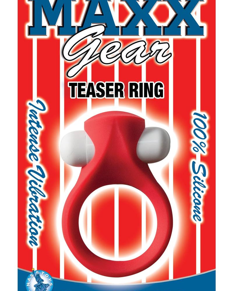 Maxx Gear Teaser Ring Silicone Waterproof Red