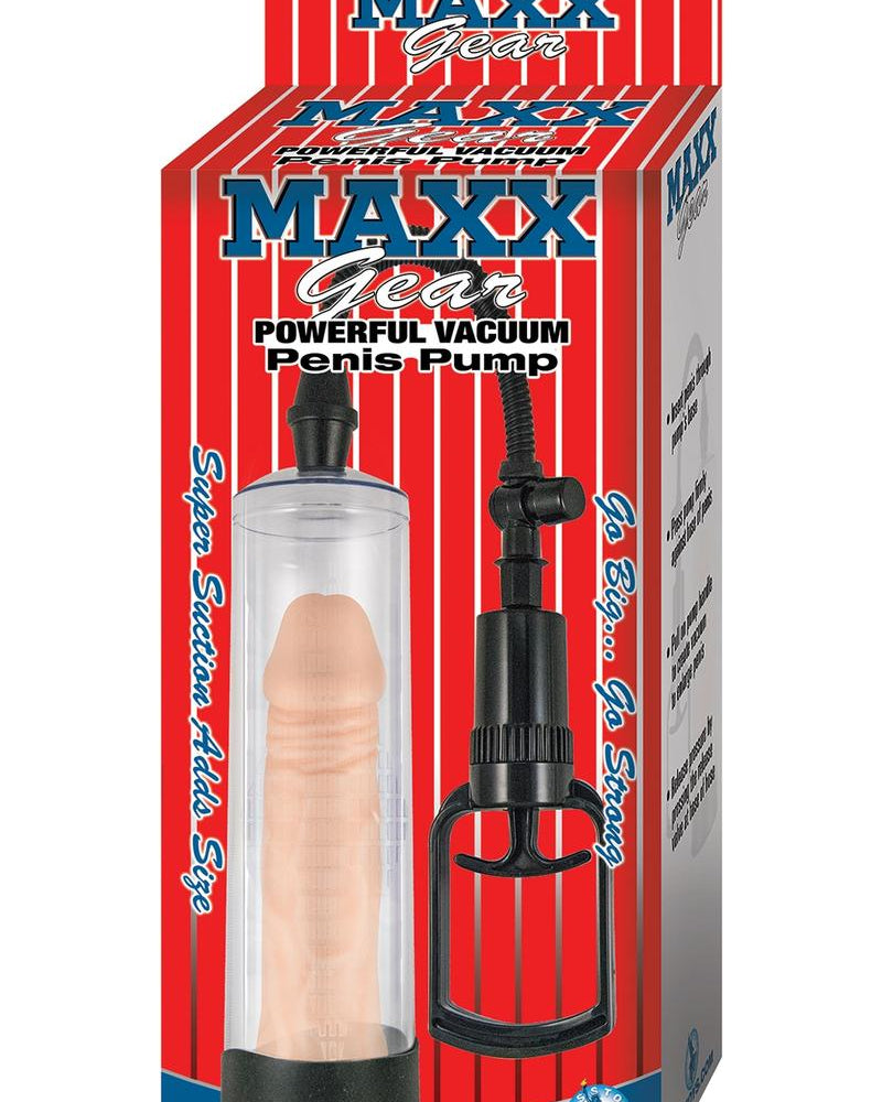 Maxx Gear Powerful Vacuum Penis Pump Clear