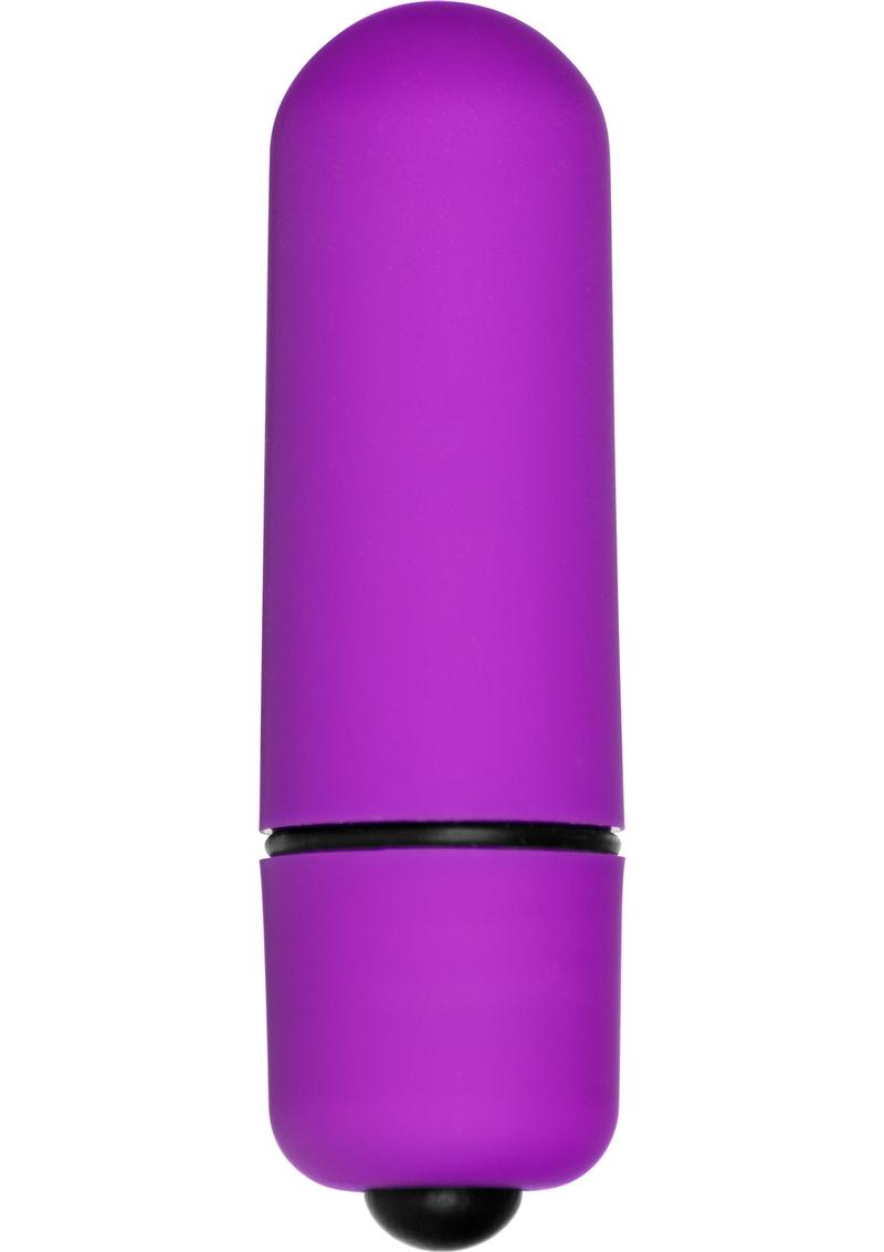 Vibrador bala Minx Blush Mini resistente al agua, morado, 2,25 pulgadas