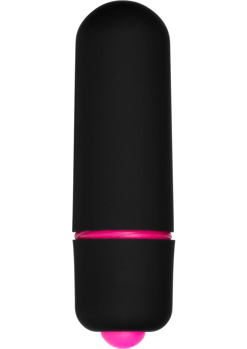 Vibrador Mini Bullet Minx Bliss Impermeable Negro 2.4 Pulgadas