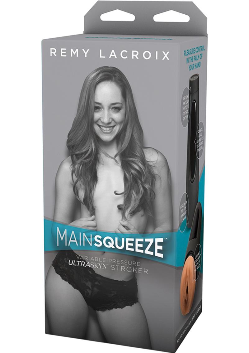 Main Squeeze Remy Lacroix Variable Pressure Ultraskyn Stroker Pussy Masturbator Vanilla