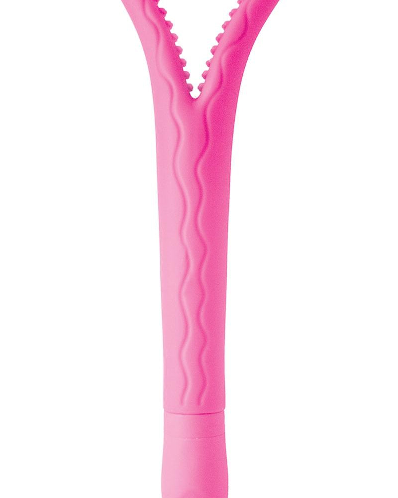 Seduce Me 10X Silicone Twin Climaxer Vibe Waterproof Pink