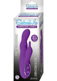 Seduce Me 10X Silicone Vibrating Lover USB Rechargeable Vibe Waterproof Purple