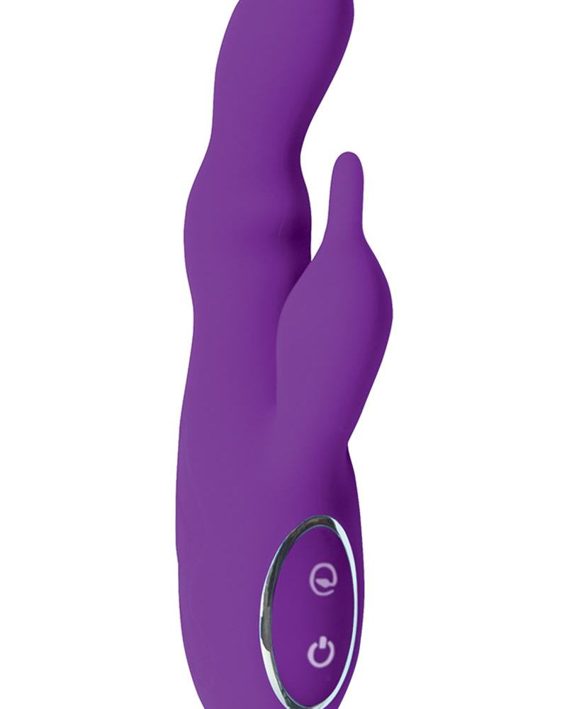 Seduce Me 10X Silicone Vibrating Lover USB Rechargeable Vibe Waterproof Purple