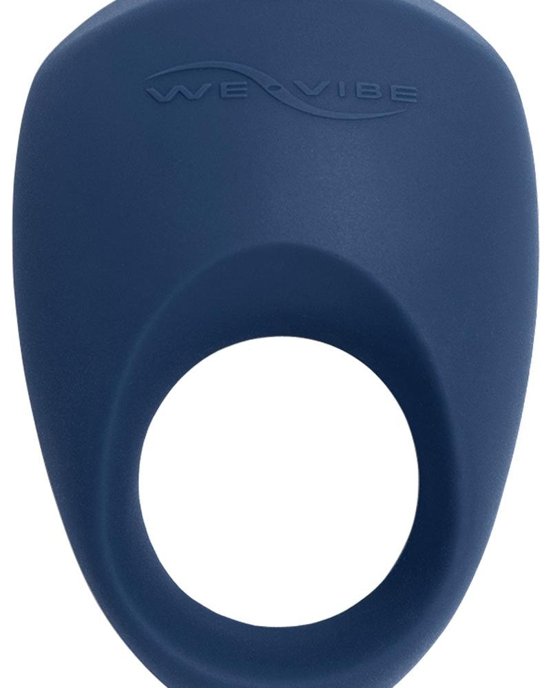 Anillo vibrador recargable por USB compatible con la aplicación We-Vibe Pivot, resistente al agua, color azul medianoche