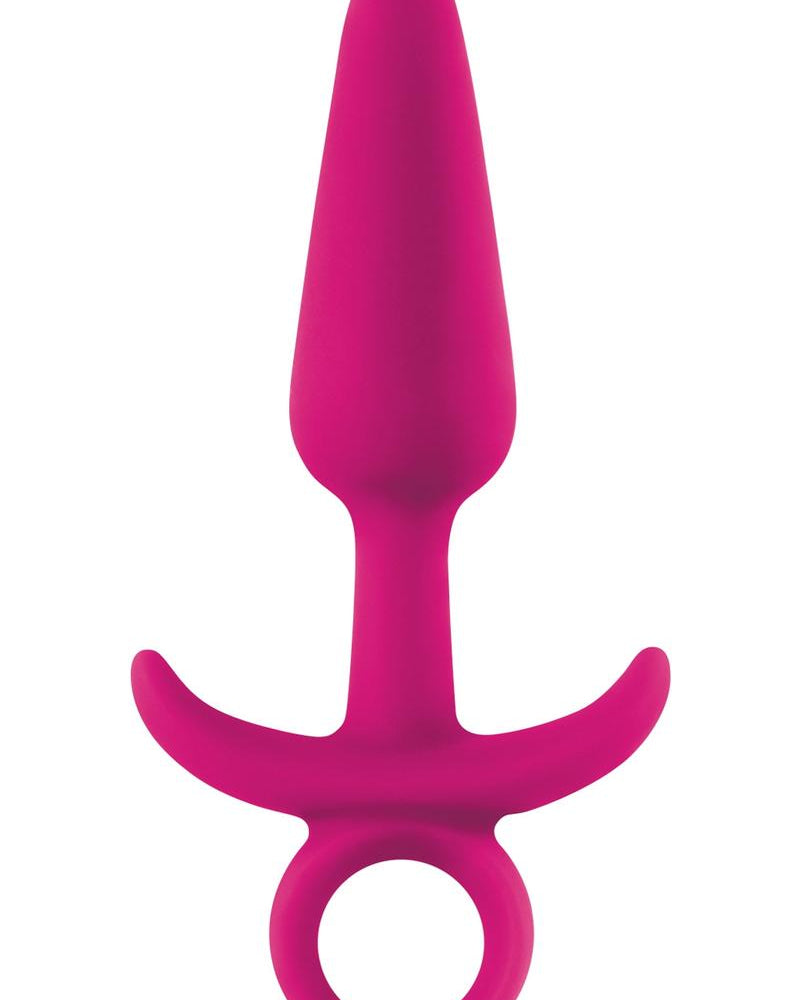Inya Prince Silicone Butt Plug Small Pink 4.5 Inch