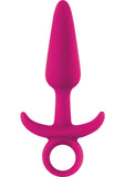 Tapón anal de silicona Inya Prince, pequeño, rosa, 4,5 pulgadas