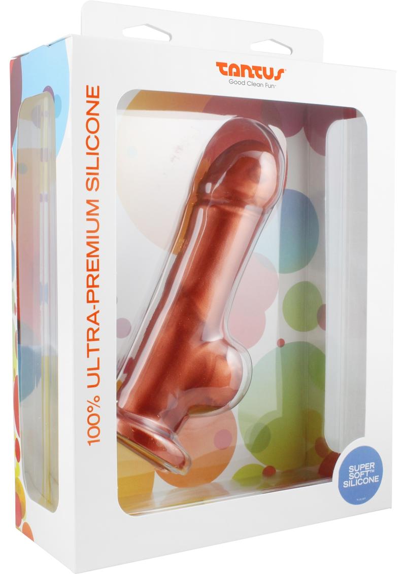 Destiny Super Soft Silicone Dildo Waterproof Copper 5 Inch