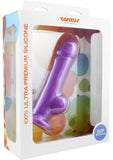 Destiny Super Soft Silicone Dildo Waterproof Purple Haze 5 Inch